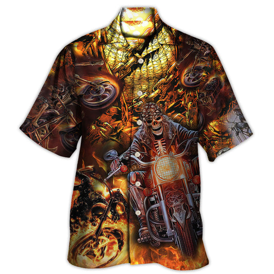 Gothic Dark Skull Gambling Hawaiian Shirt Print Closeup For Thoughtful Gifting