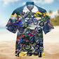 Motorcycle Complicated Ride Hawaiian Shirt For Resort Trips, Coastal Parties, And Warm Weather Style