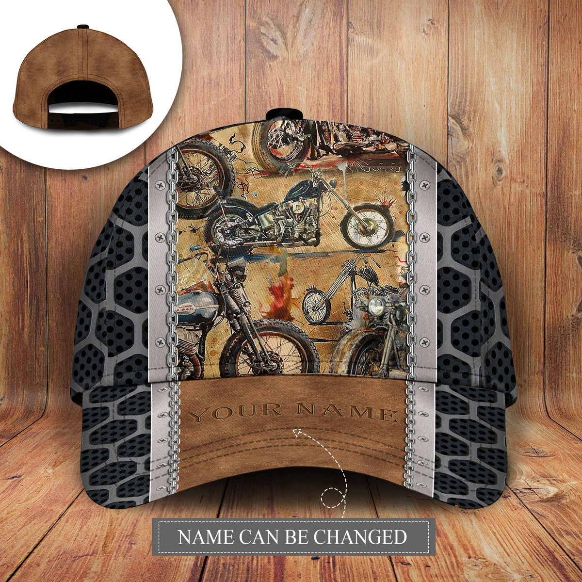 Motorcycle Ride And Live Today Personalized Classic Cap For Summer Outings Festivals And Relaxed Daily Wear