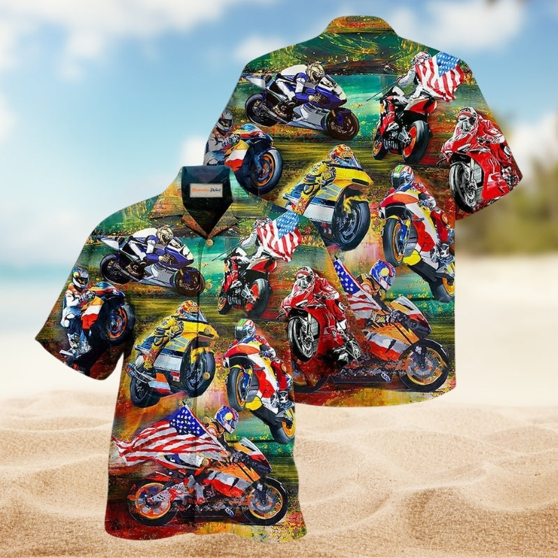Gardening Lawn Hawaiian Shirt Detailed Pattern View For Summer Travel