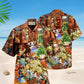 Mouse Party No Humans At Home Hawaiian Shirt For Summer Vacation Beach Travel And Relaxed Casual Wear