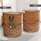 Mule Rattan Texture Awesome Laundry Basket For Room Home Organizer