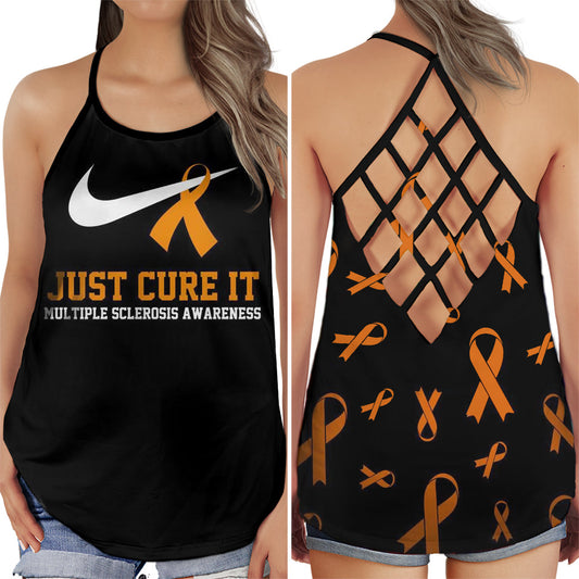 Multiple Sclerosis Cure Hollow Tank Top For Community Events And Positive Support