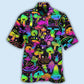 Creative Stunning Mushroom Hawaiian Shirt For Island Vacations, Resort Wear, And Relaxed Seasonal Style
