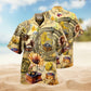 Music All About Gramophone Vinyl Records Hawaiian Shirt For Coastal Vacations Live Music Fans And Everyday Wear