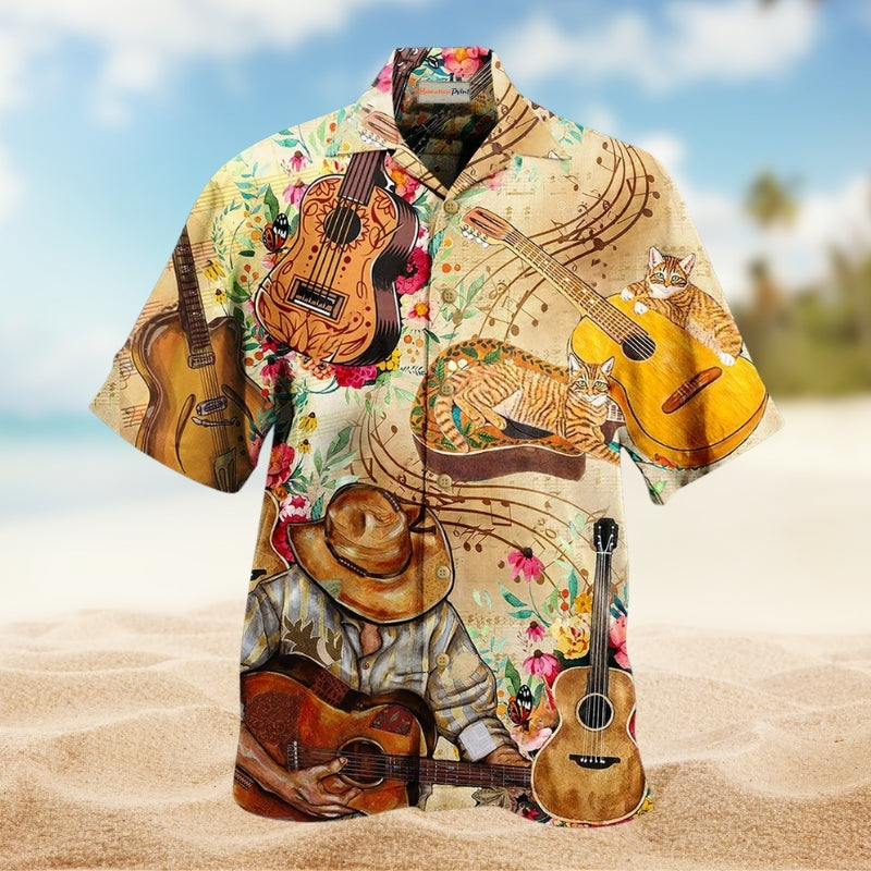 Camping Don'T Crazy Camp Train Hawaiian Shirt Tropical Styling View For Resort Wear