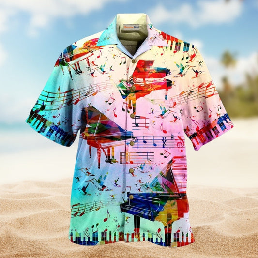 Camping Campers Smell Hawaiian Shirt Artwork View For Island Holidays