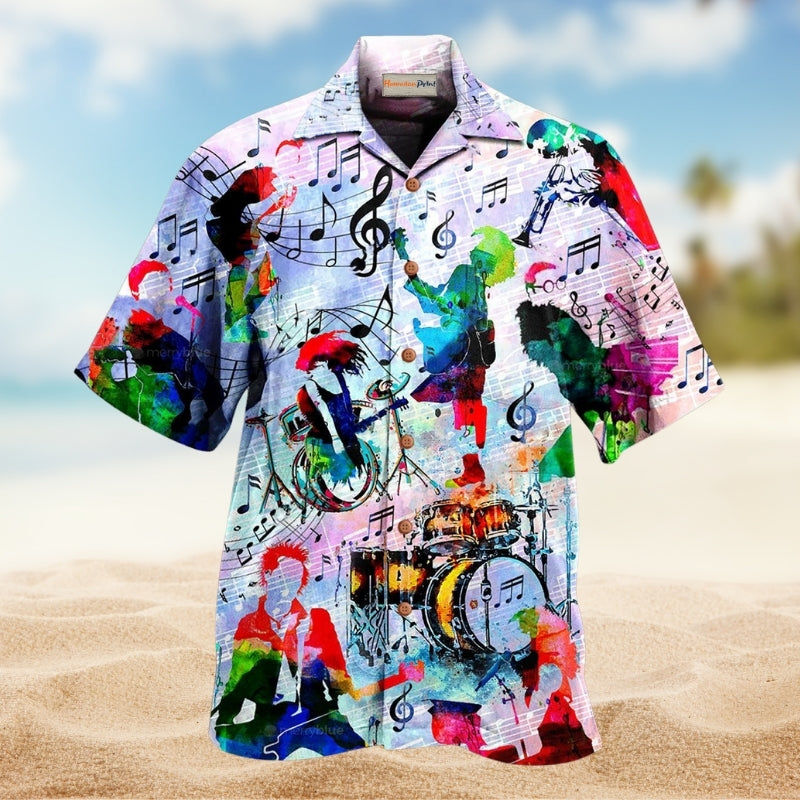 Windsurfing Outdoor Passion Hawaiian Shirt Pattern Detail For Vacation Style