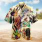 Music Bass It Is Like Guitar But Way Cooler Hawaiian Shirt For Coastal Vacations Live Music Fans And Everyday Wear