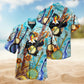 Music Cheerful Melodies From Banjo Hawaiian Shirt For Coastal Vacations Live Music Fans And Everyday Wear