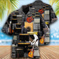Music And Elephant Hawaiian Shirt With All Over Print For Island Trips Summer Gatherings And Comfortable Daily Wear