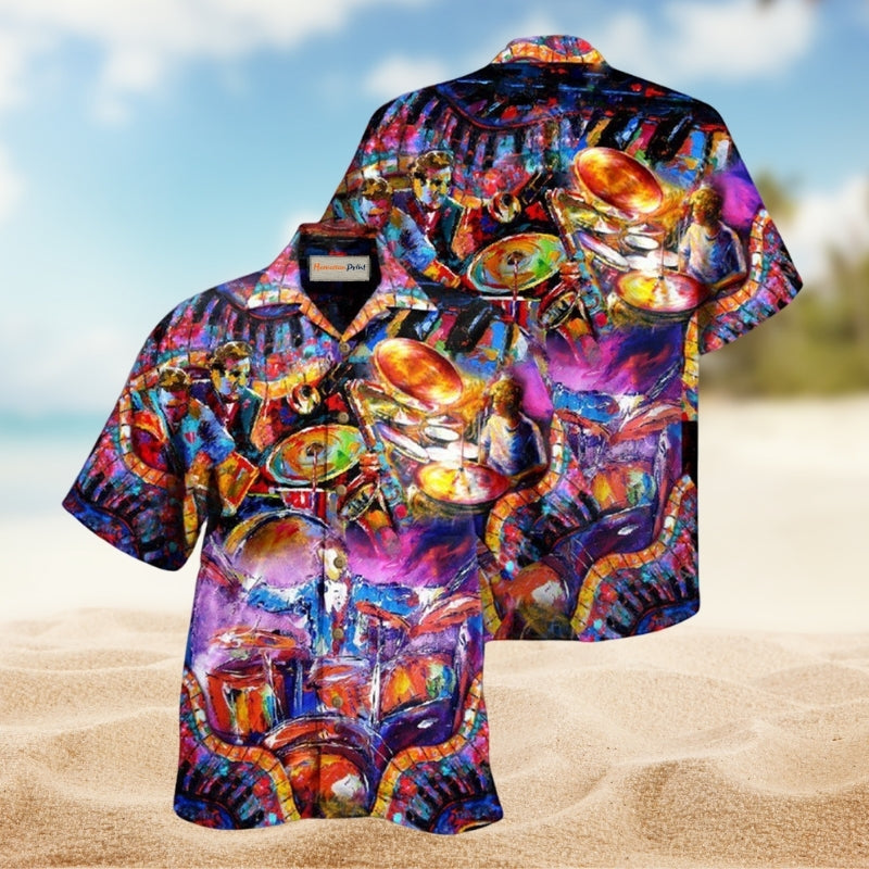 Drums Kill The Silence Hawaiian Shirt For Tropical Trips Coastal Events And Distinctive Summer Style
