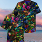 Electric Guitar Hawaiian Shirt With All Over Print For Island Trips Summer Gatherings And Comfortable Daily Wear