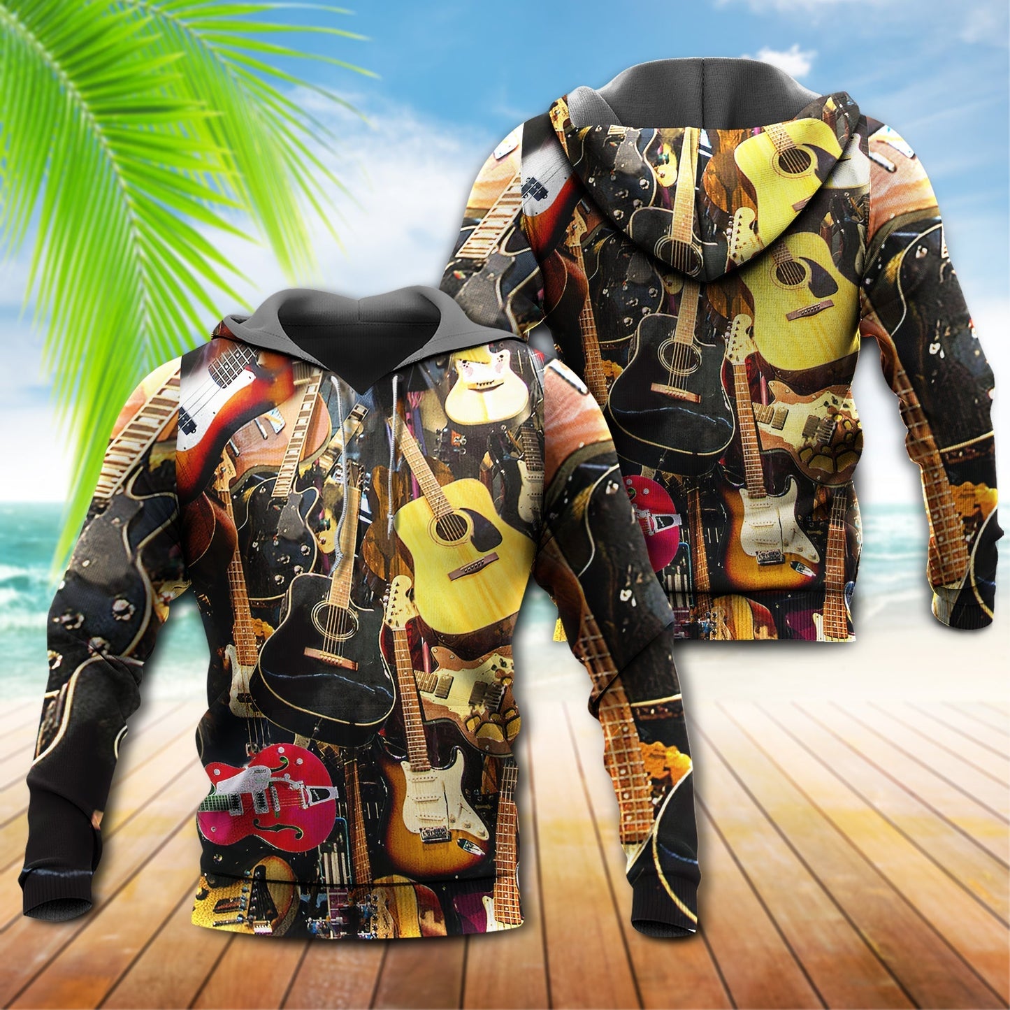 Guitar Music Can Have Hoodie For Musicians Outdoor Activities And Creative Gift Ideas