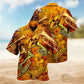 Christmas Train Hawaiian Shirt Summer Design Detail For Outdoor Gatherings