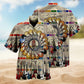 Music Guitar Hawaiian Shirt For Resort Trips, Coastal Parties, And Warm Weather Style