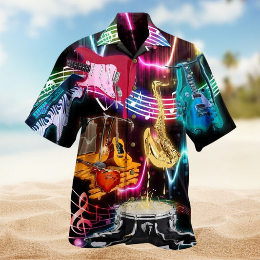 Fantasy Role Dice Hawaiian Shirt Design View For Casual Outings