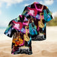 Fantasy Role Dice Hawaiian Shirt Print Closeup For Outdoor Gatherings