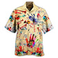 Music Notes Hawaiian Shirt With All Over Print For Tropical Parties Vacation Travel And Casual Summer Style
