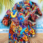 Music Notes Hawaiian Shirt With All Over Print For Warm Weather Adventures Parties And Daily Comfort