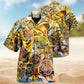 Music Is Life Itself French Horn Hawaiian Shirt For Coastal Vacations Live Music Fans And Everyday Wear