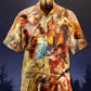 Soulful Music Notes Hawaiian Shirt With All Over Print For Coastal Trips Outdoor Events And Relaxed Summer Wear