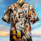 Music Melody Hawaiian Shirt Pattern View For Relaxed Warm Weather Outfits
