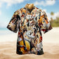 Tropical Coastal Disc Golf Activity Hawaiian Shirt Graphic Artwork Detail For Coastal Travel