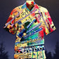 Flute Hawaiian Shirt With All Over Print For Beach Days Resort Trips And Relaxed Everyday Style