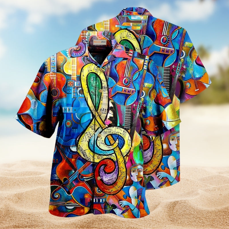 Coastal Scuba Diving Activity Hawaiian Shirt Collar And Front View For Thoughtful Gifting