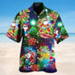 Music Santa High Hawaiian Shirt For Resort Trips, Coastal Parties, And Warm Weather Style