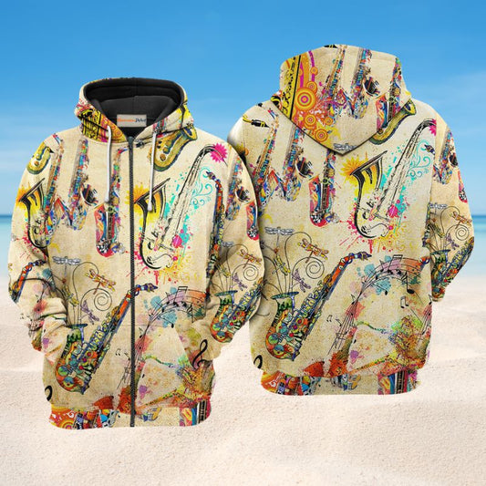 Music Saxophone Life Hoodie For Music Culture Travel Days And Comfortable Casual Wear