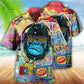 Music Notes Hawaiian Shirt With All Over Print For Resort Travel Summer Outings And Casual Gatherings