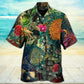 Dreamy Music Notes Hawaiian Shirt With All Over Print For Summer Travel Coastal Events And Thoughtful Gift Giving