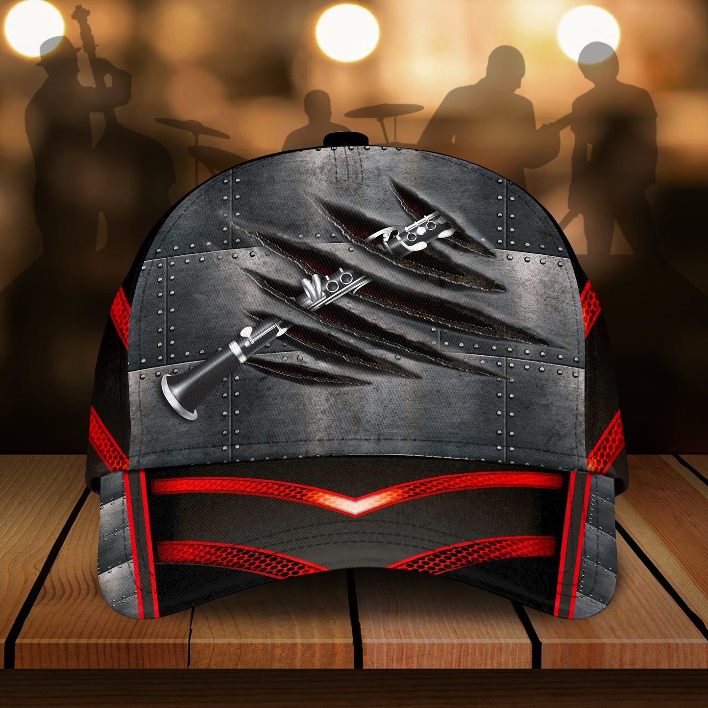 Clarinet Lover Music Classic Cap For Relaxed Outfits Outdoor Events And Holiday Trips