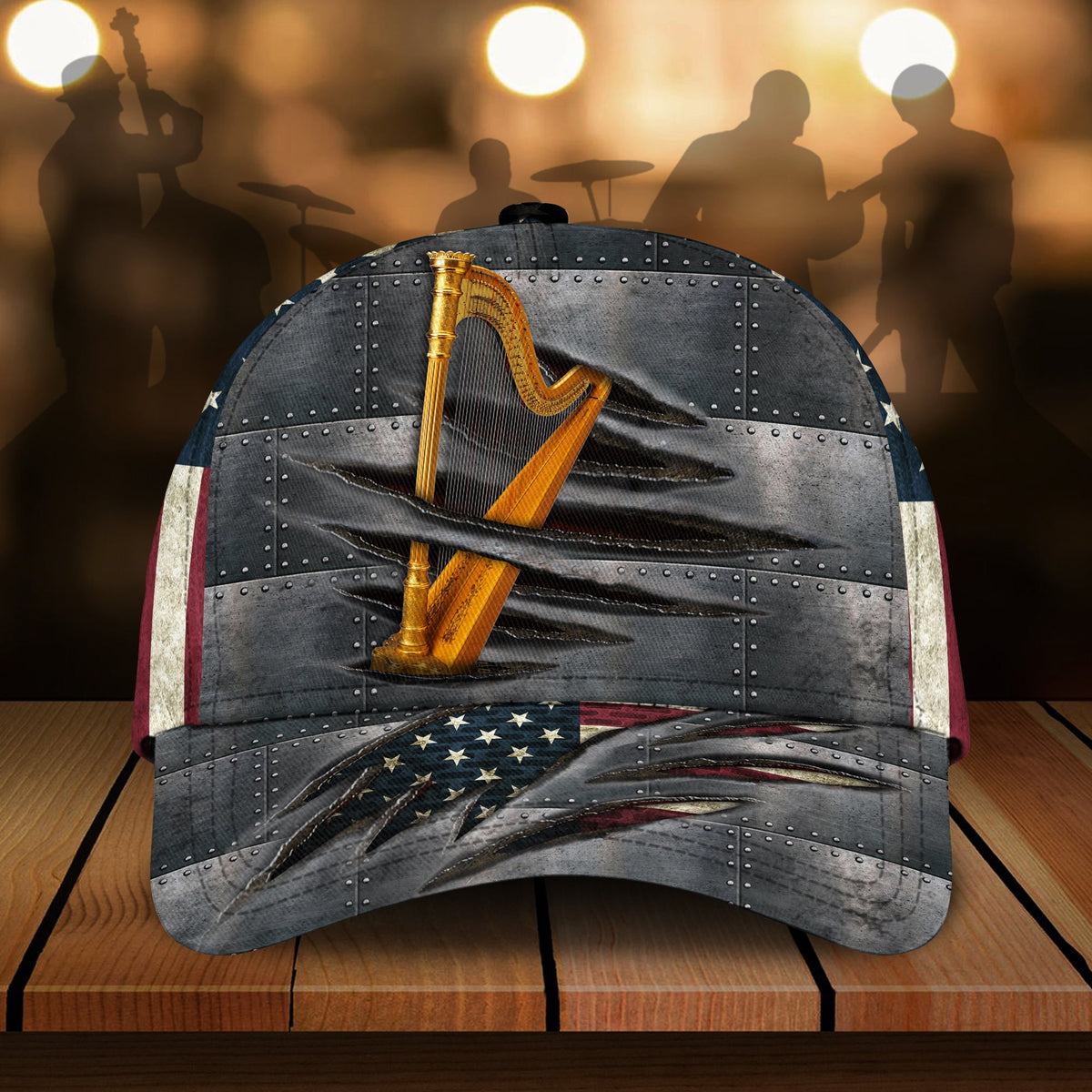 Harp Lover Music Classic Cap For Casual Events Beach Trips And Thoughtful Gifting
