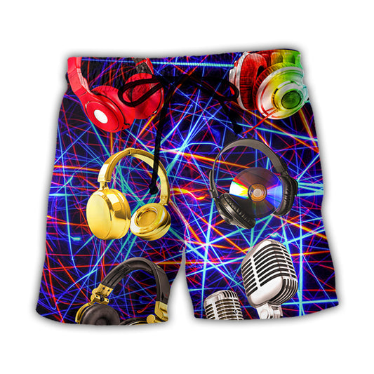Music Is My Beach Shorts For Poolside Relaxation And Summer Adventures