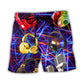 Music Beach Shorts For Island Getaways And Versatile Outdoor Wear