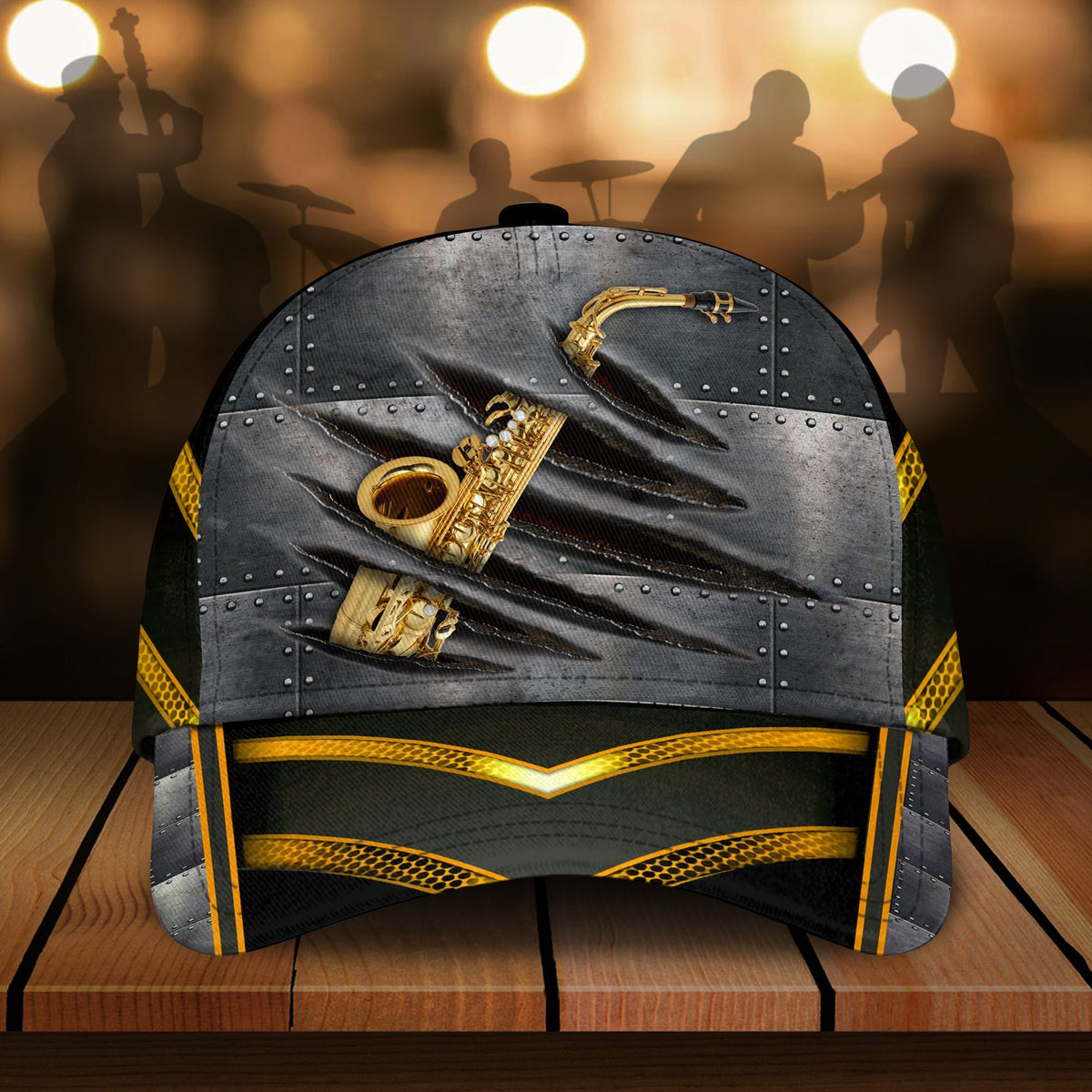 Saxophone Lover Music Classic Cap For Daily Wear Travel And Outdoor Activities