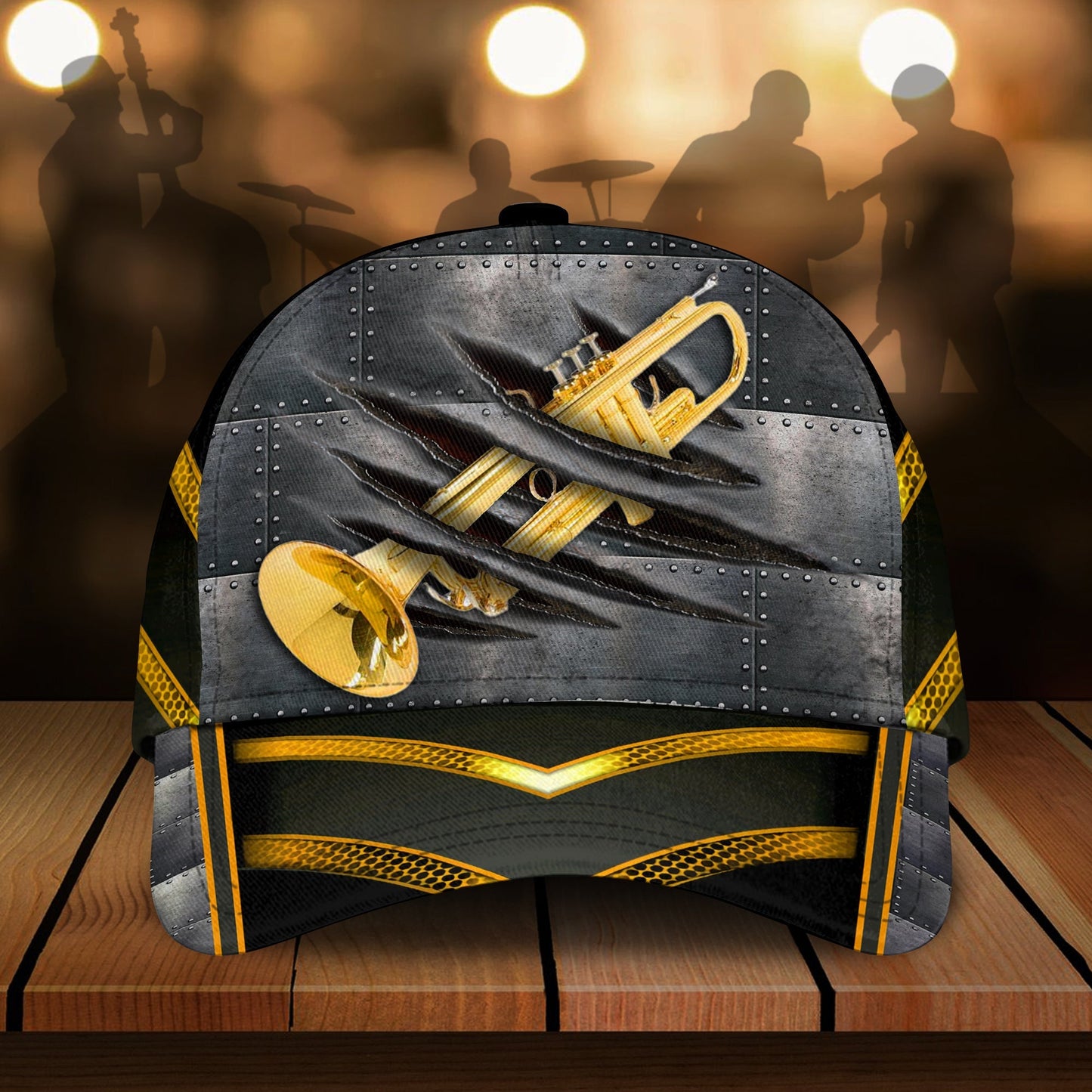 Trumpet Lover Music Classic Cap For Beach Outings Holidays And Thoughtful Everyday Style
