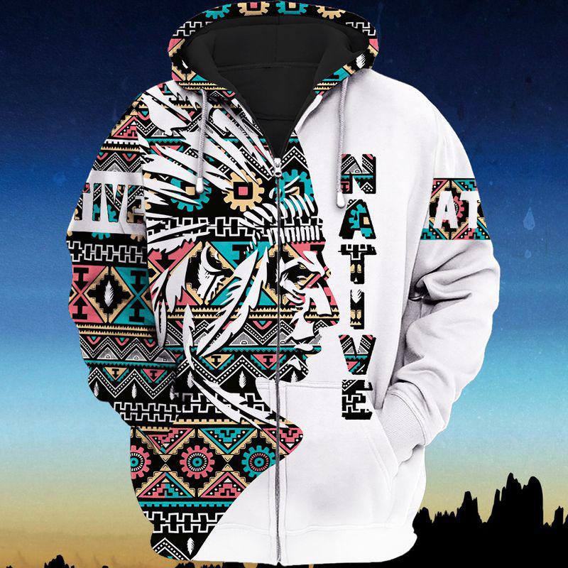 Native Inspired Color Sign Hoodie For Heritage Events Weekend Outings And Comfortable Streetwear