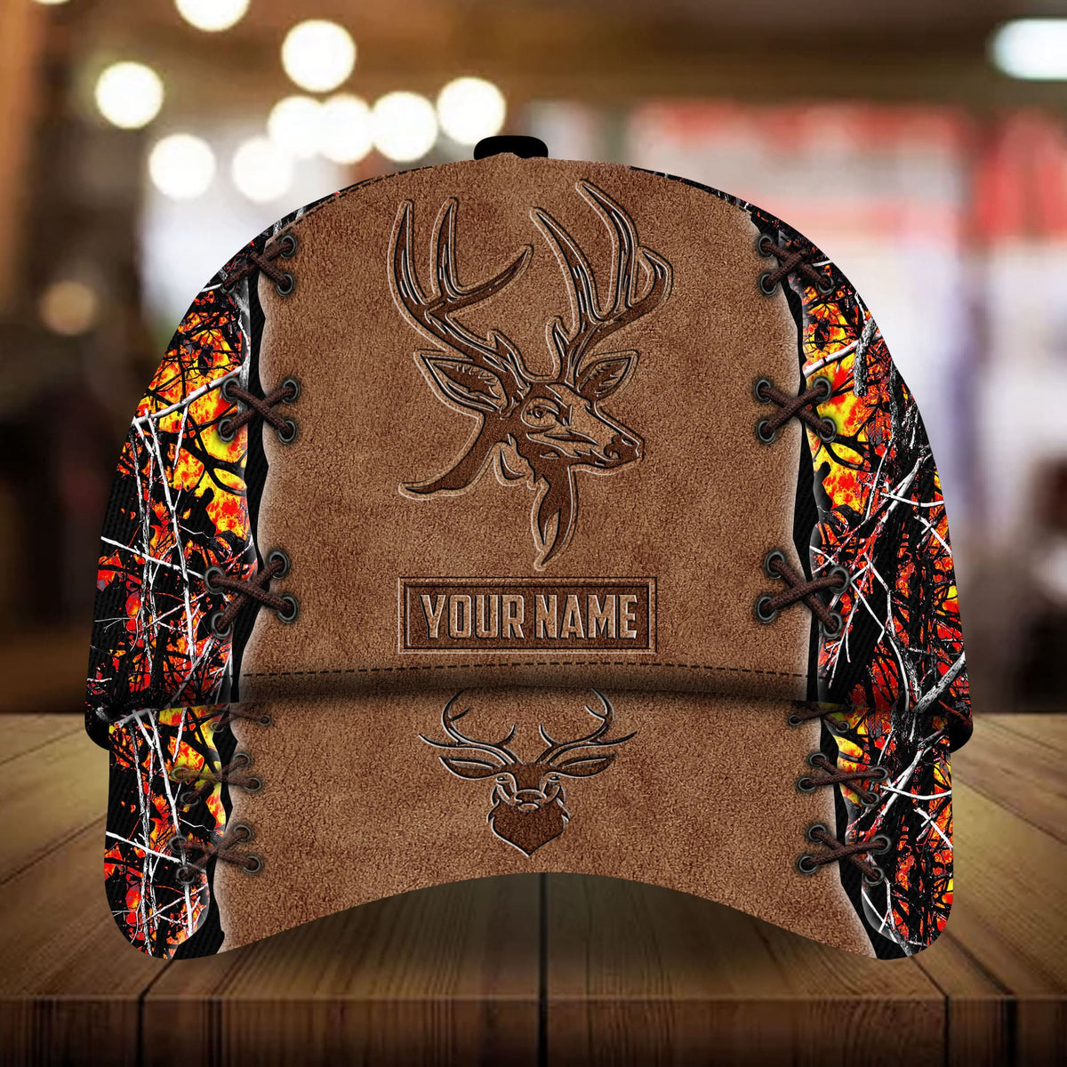 Deer Hunting Personalized Classic Cap For Outdoor Events Beach Travel And Relaxed Daily Style