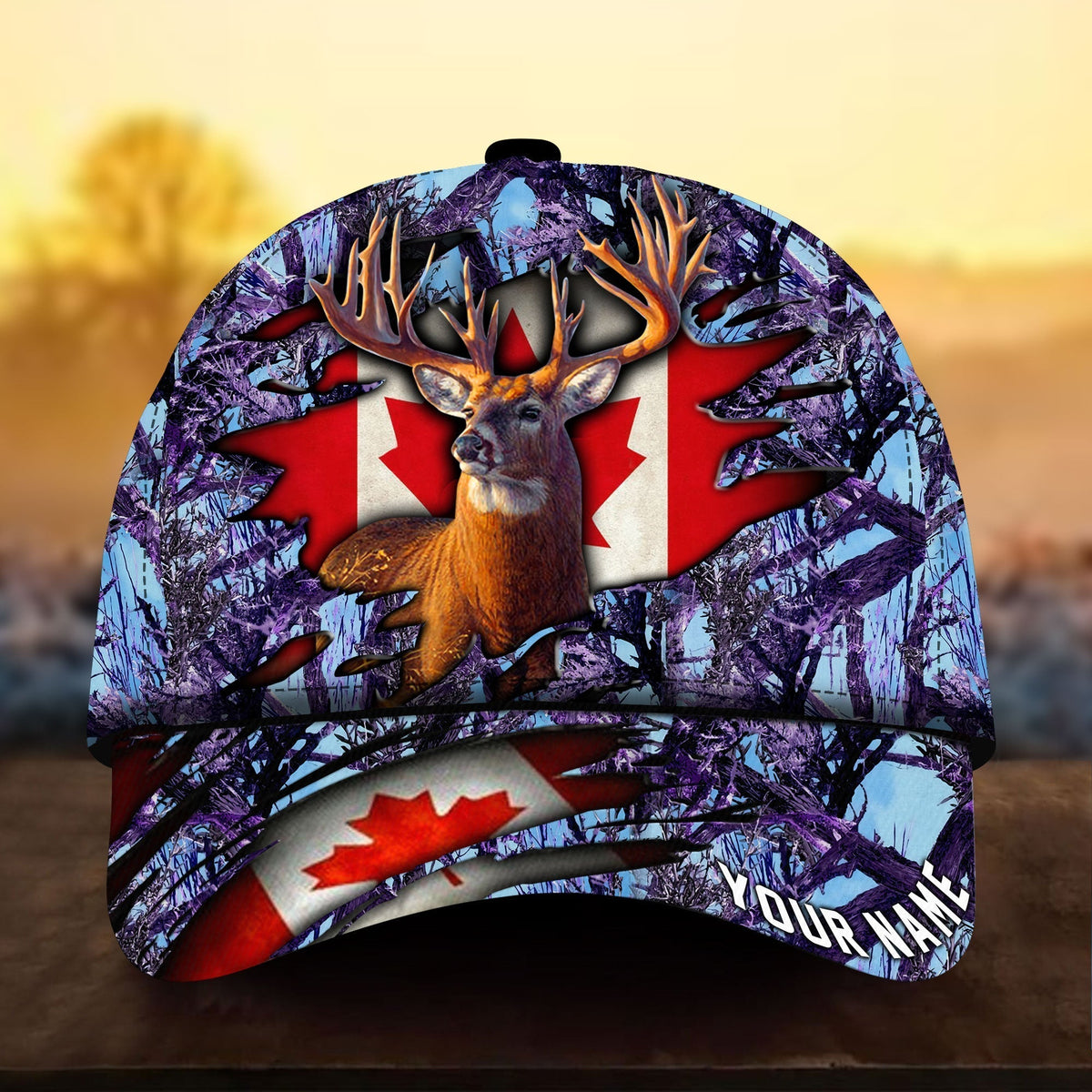 Alauddin Deer Hunting Camo Personalized Classic Cap For Parties Vacations And Relaxed Daily Outfits