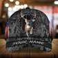 Awesome Deer Hunting Multicolor Personalized Classic Cap For Summer Outings Festivals And Relaxed Daily Wear