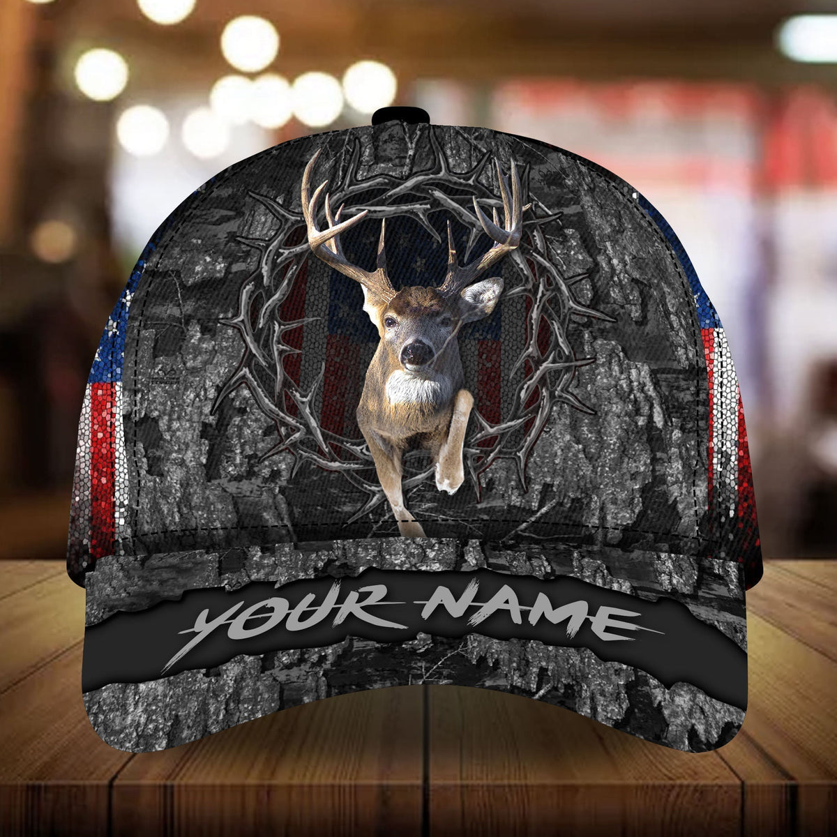 Awesome Deer Hunting Multicolor Personalized Classic Cap For Summer Outings Festivals And Relaxed Daily Wear
