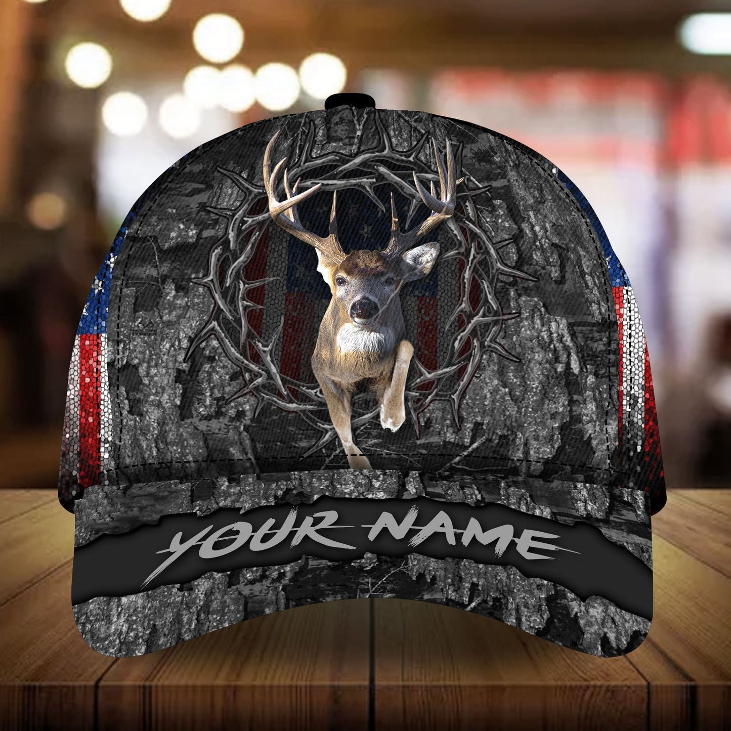 Awesome Deer Hunting Multicolor Personalized Classic Cap For Summer Outings Festivals And Relaxed Daily Wear