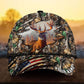 Deer Hunting Camo Personalized Classic Cap For Beach Vacations Outdoor Trips And Everyday Comfort