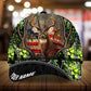 Flag Deer Hunting Camo Personalized Classic Cap For Festivals Vacations Outdoor Fun And Daily Comfort