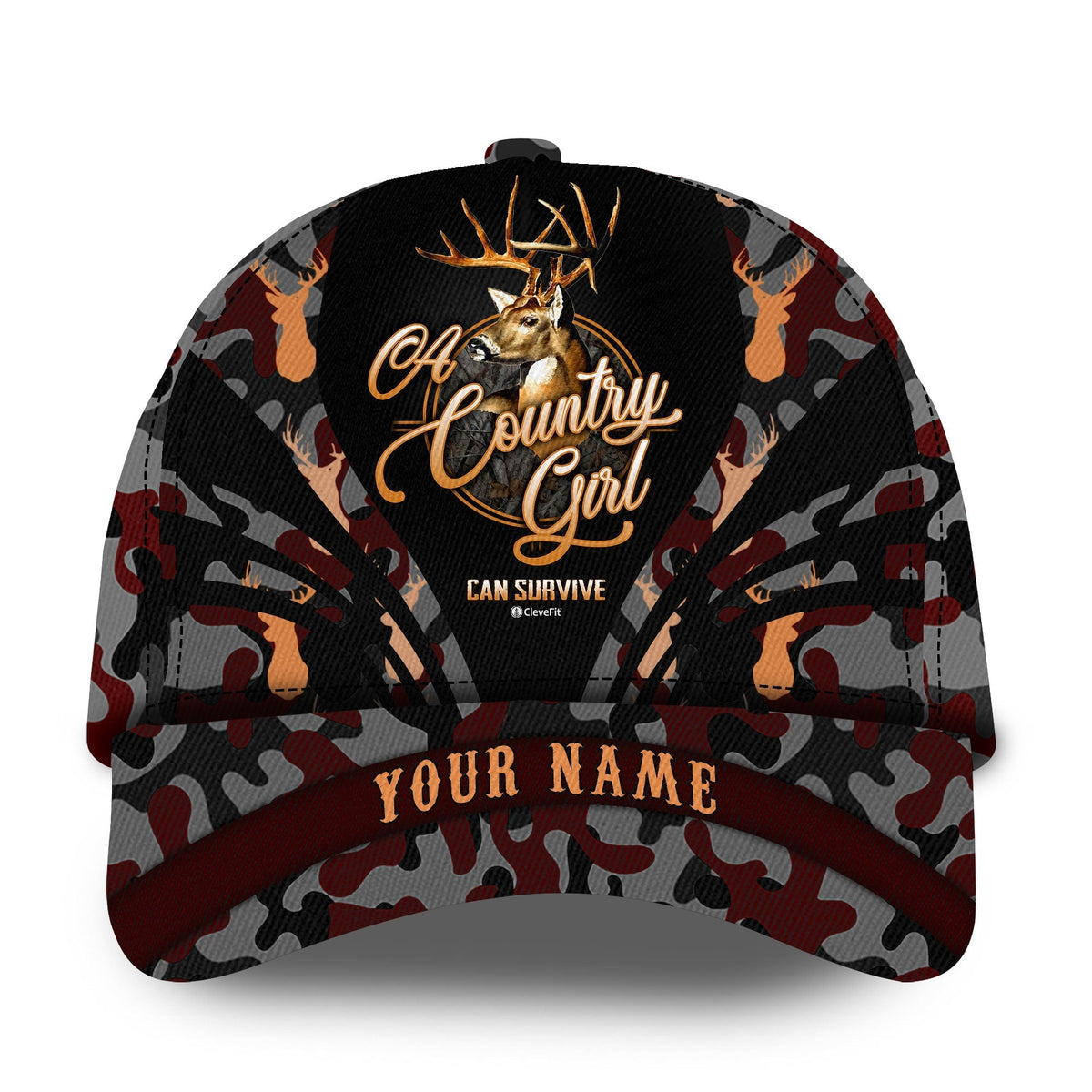 Country Girl Hunting Personalized Classic Cap For Everyday Accessories Festivals And Relaxed Outings