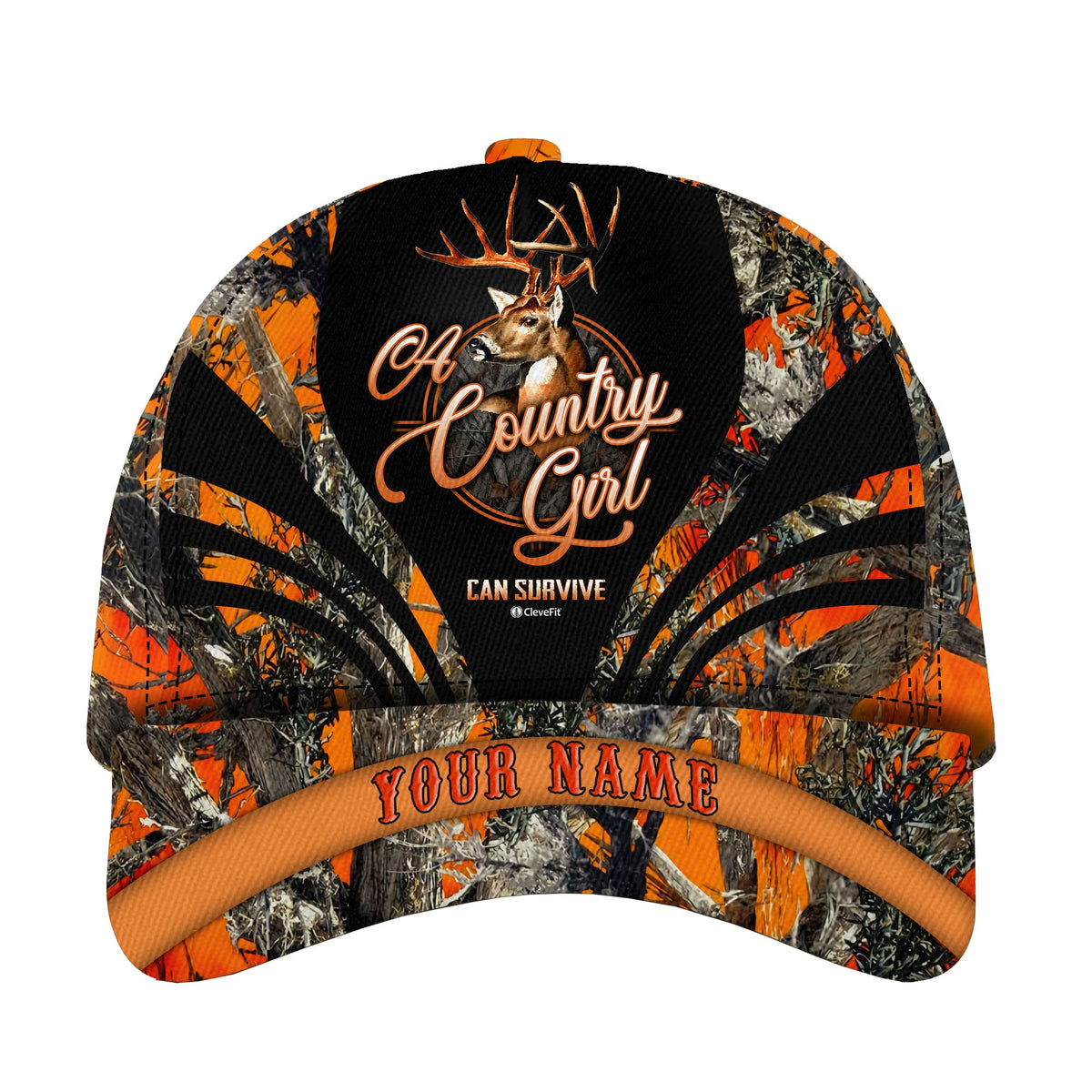 Country Girl Hunting Personalized Classic Cap For Everyday Accessories Festivals And Relaxed Outings